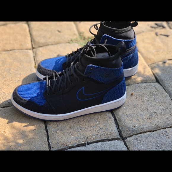 air jordan flyknit blue